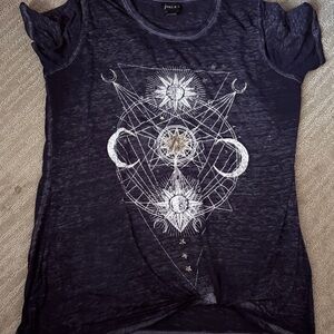 Joie & Co. Women's blue Graphic Celestial Tee